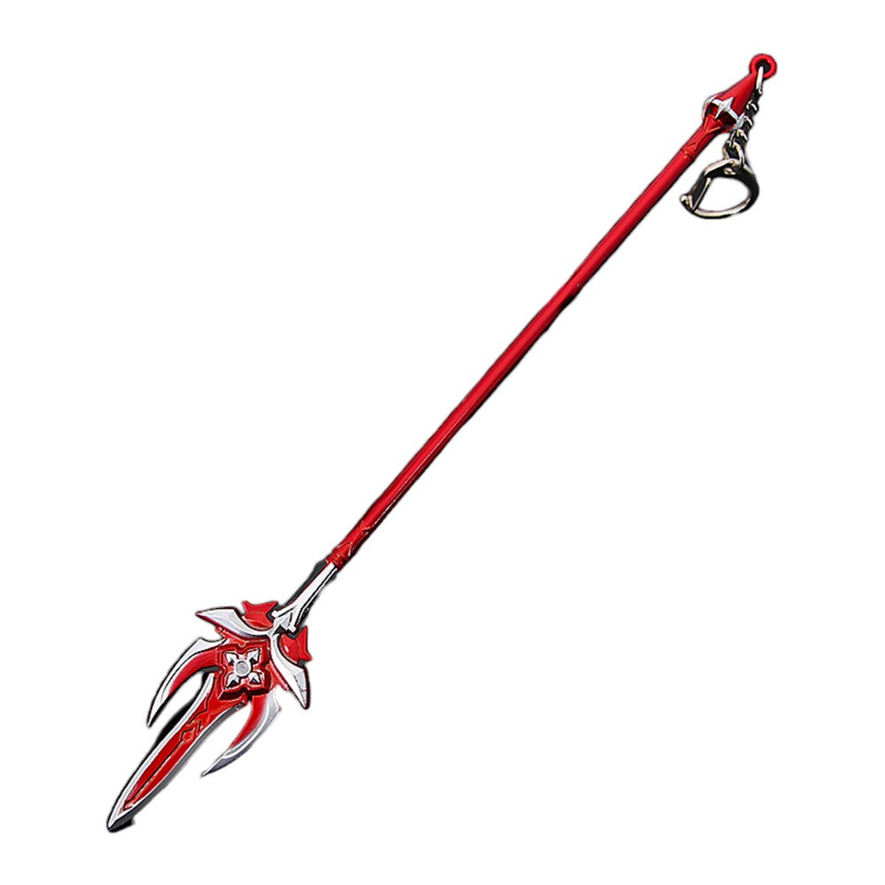 Azuiblc  　限定割引活動　原神　ミニチュア　22cm　ミニ武器　ダイキャスト製　おもちゃ　手遊び　武器ファン向け　装備品　キーホルダー - Azuiblc