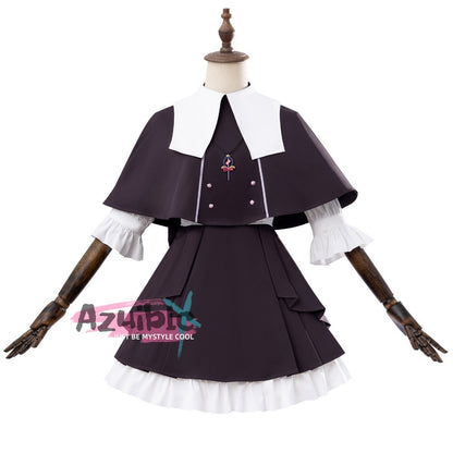 Azuiblc Detective Precure! Tan Puri Ruruka Moriya Cosplay Cure Arcana Shadow Cosplay Costume One-Piece Dress Daily Wear