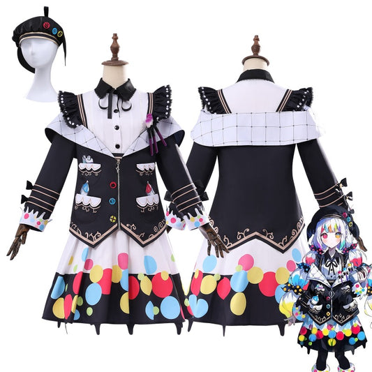 Azuiblc Magical Girl Witch Trial Noah Jogasaki Cosplay Costume Outfit ManaSaba Cosplay Costume Event Wig option available