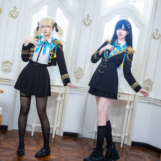 Azuiblc　プロジェクトセカイ 白石杏 コスプレ衣装 白石杏ちゃんマジ天使　コスチューム  しらいしあん ividBADSQUAD　舞台服　演出服　クリスマス - Azuiblc