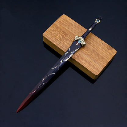 Azuiblc  崩壊スターレイル ミニチュア　22cm　ダイキャスト製　アクセサリー　武器ファン　武器モデル　mini武器　 - Azuiblc