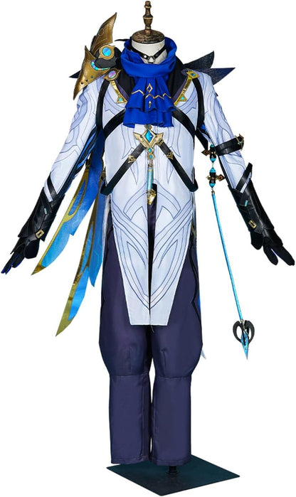 【Azuiblc】Genshin Impact Dottore Cosplay Costume Set with Mask and Earrings