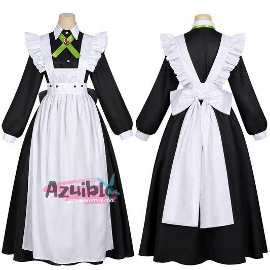 Azuiblc Saint? Heroine? No, she's an all-works maid. Celesty McMarden Melody Wave Maid Outfit Costume Cosplay