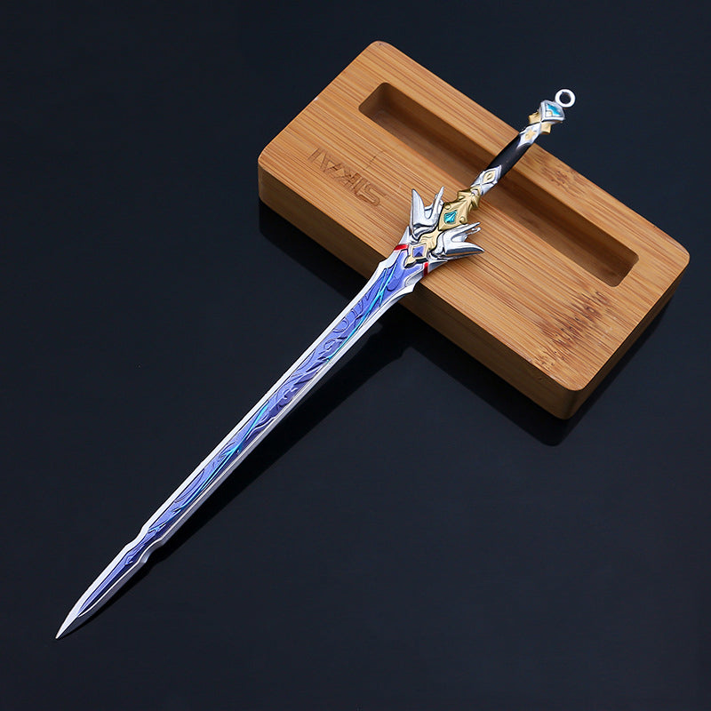 Azuiblc  崩壊スターレイル ミニチュア　22cm　ダイキャスト製　アクセサリー　武器ファン　武器モデル　mini武器　 - Azuiblc