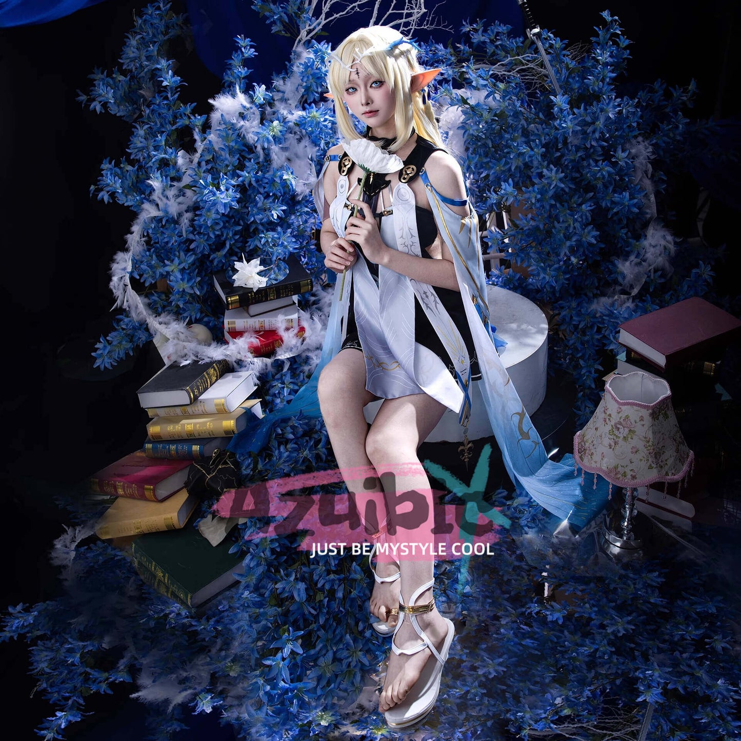 Azuiblc　鳴潮　カルテジア　コスプレ衣装　フルールドリス　ワンピース　礼服　戦闘服　イベントAzf15 - Azuiblc