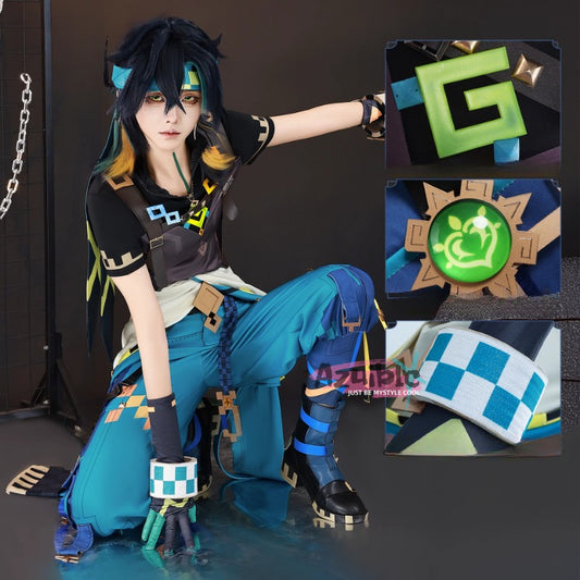 Azuiblc　原神（げんしん）　キィニチ　コスプレ衣装　イベント　仮装Azm09 - Azuiblc