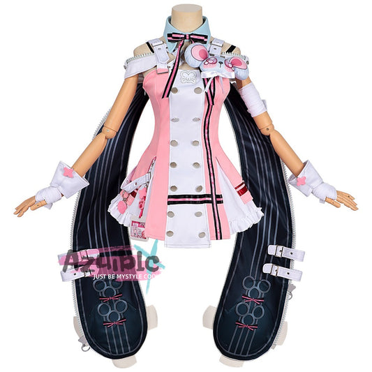 Azuiblc NTE Chii-chan Cosplay Costume Never Ever Outfit Event Stage Wear Halloween