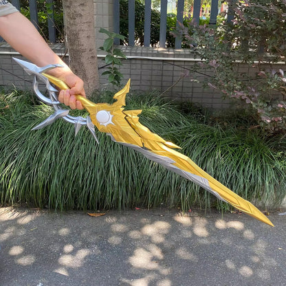 Azuiblc 崩壊スターレイル ファイノン 剣 PU製110cm 金銀塗装 立体造型 コスプレ武器 武器 PU製  武器 コスプレ道具 - Azuiblc