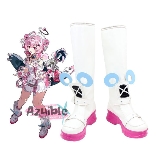 Azuiblc　NTE ネバエバ  ちぃちゃん  ブーツ　コスプレ道具　ロングブーツ　靴　舞台対応