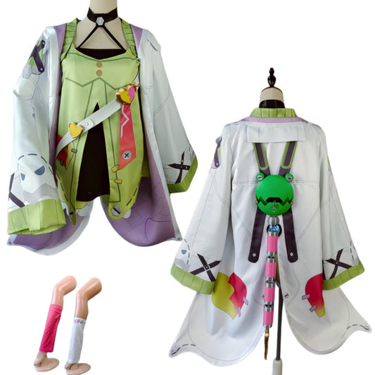 Azuiblc Genshin Impact Aino Cosplay Costume 3D Resin Parts Outfit Event
