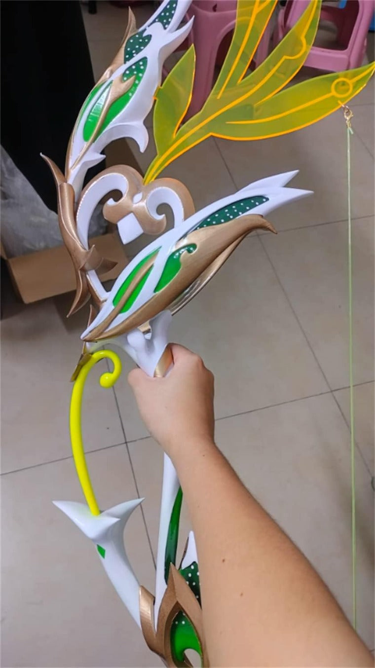 Azuiblc原神 げんしん 狩人の道 弓矢 PVC製 刀 剣 武器 コスプレ道具 Cosplay 　 道具　110cm　コスプレ小物 アニメ cosplay ハロウィン 変装 仮装 撮影 祭り イベント - Azuiblc