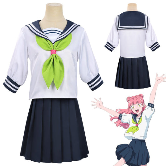 Azuiblc Opposites Attract Suzuki Miyu JK Uniform Cosplay Costume