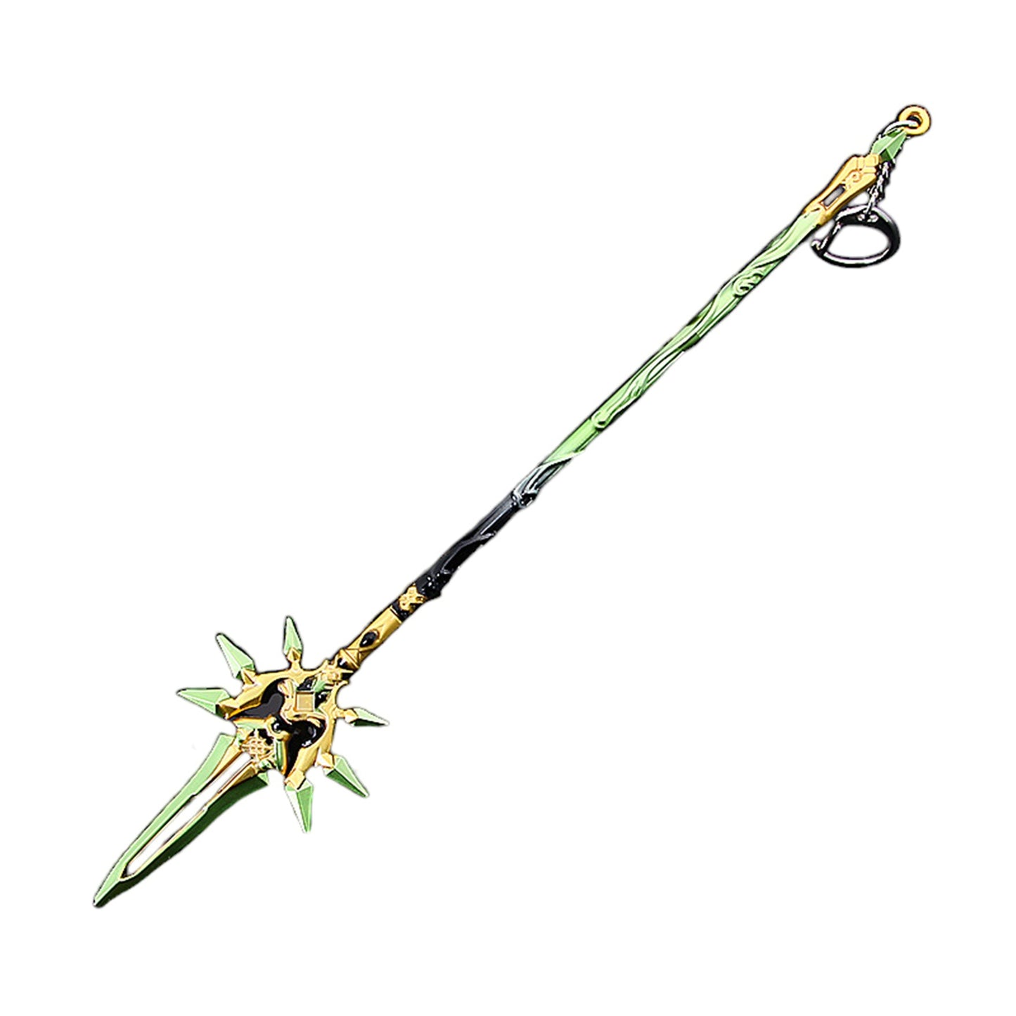 Azuiblc  　限定割引活動　原神　ミニチュア　22cm　ミニ武器　ダイキャスト製　おもちゃ　手遊び　武器ファン向け　装備品　キーホルダー - Azuiblc