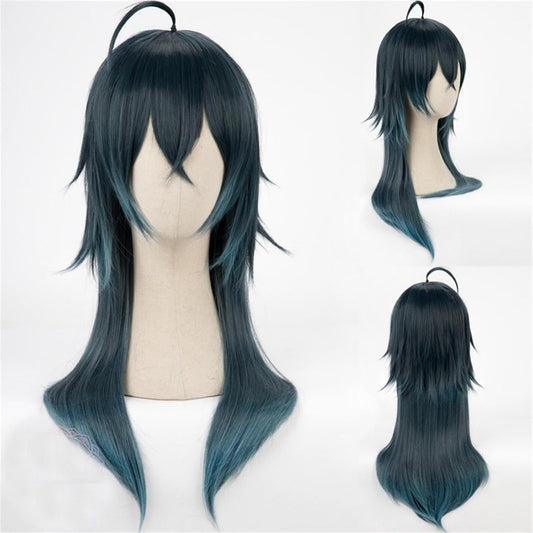 Azuiblc　ツイステッドワンダーランド　マレウス・ドラコニア　 約60cm　コスプレ ウィッグ　ツイステ 眠れる森の美女　ウィッグ　 かつら 鬘 WIG コスプレ道具 - Azuiblc
