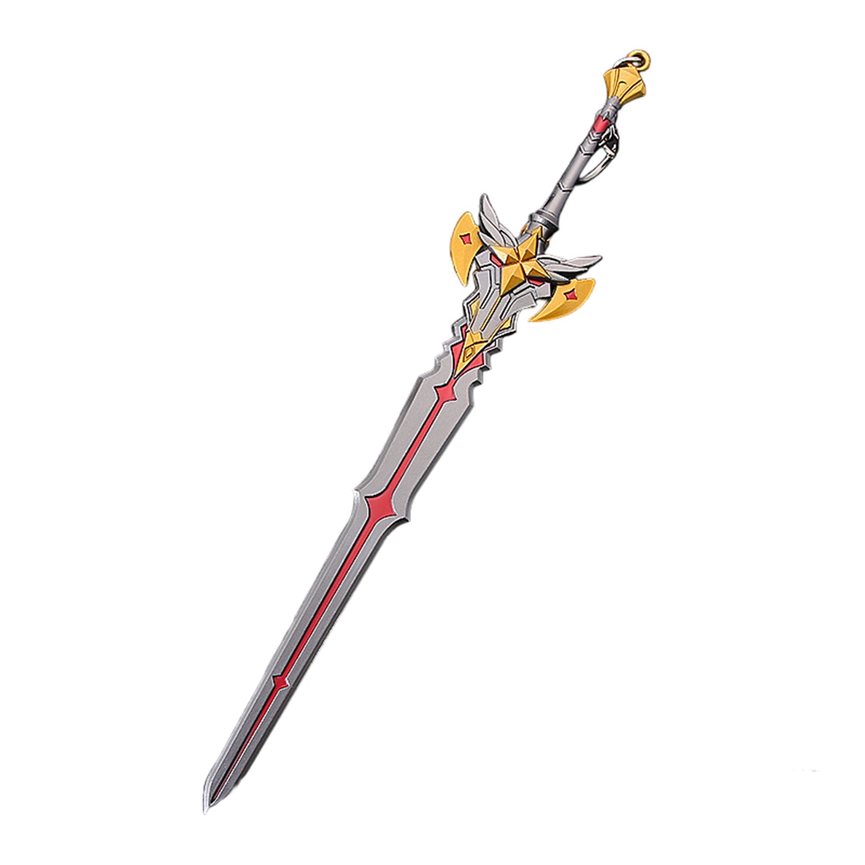Azuiblc  　限定割引活動　原神　ミニチュア　22cm　ミニ武器　ダイキャスト製　おもちゃ　手遊び　武器ファン向け　装備品　キーホルダー - Azuiblc