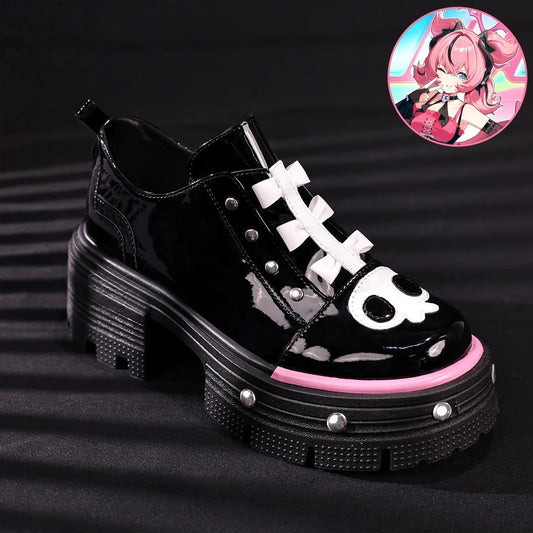 Azuiblc Zenless Zone Zero Aria Dissonance Cosplay Shoes Boots