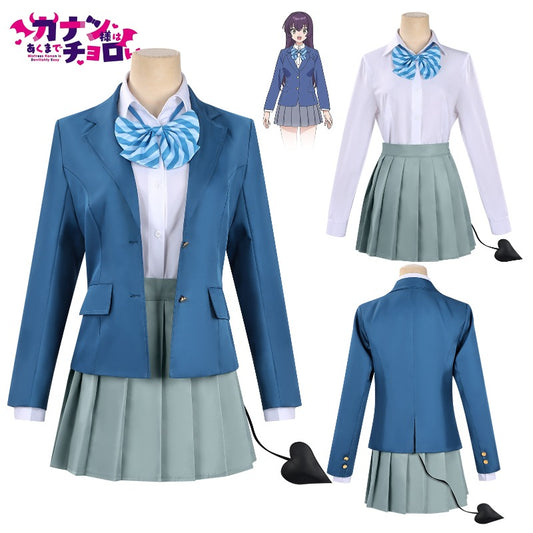 Azuiblc Canaan is just easy. High-minded Canaan Cosplay Costume, Uniform, Sailor Suit for Women, Event