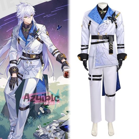 Azuiblc NTE Nevaeba Baizan Cosplay Costume Event Halloween