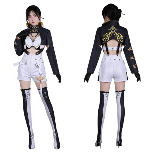 Azuiblc NTE Hassoul Cosplay Costume Never Ever Halloween Stage Ready