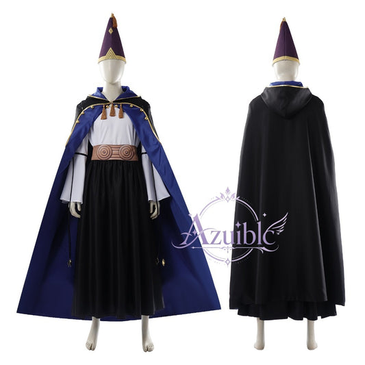 Azuiblc とんがり帽子のアトリエ   オルーギオ　Olruggio　 魔法使い コスプレ衣装　コスチューム　イベントハロウィン　仮装（副本）