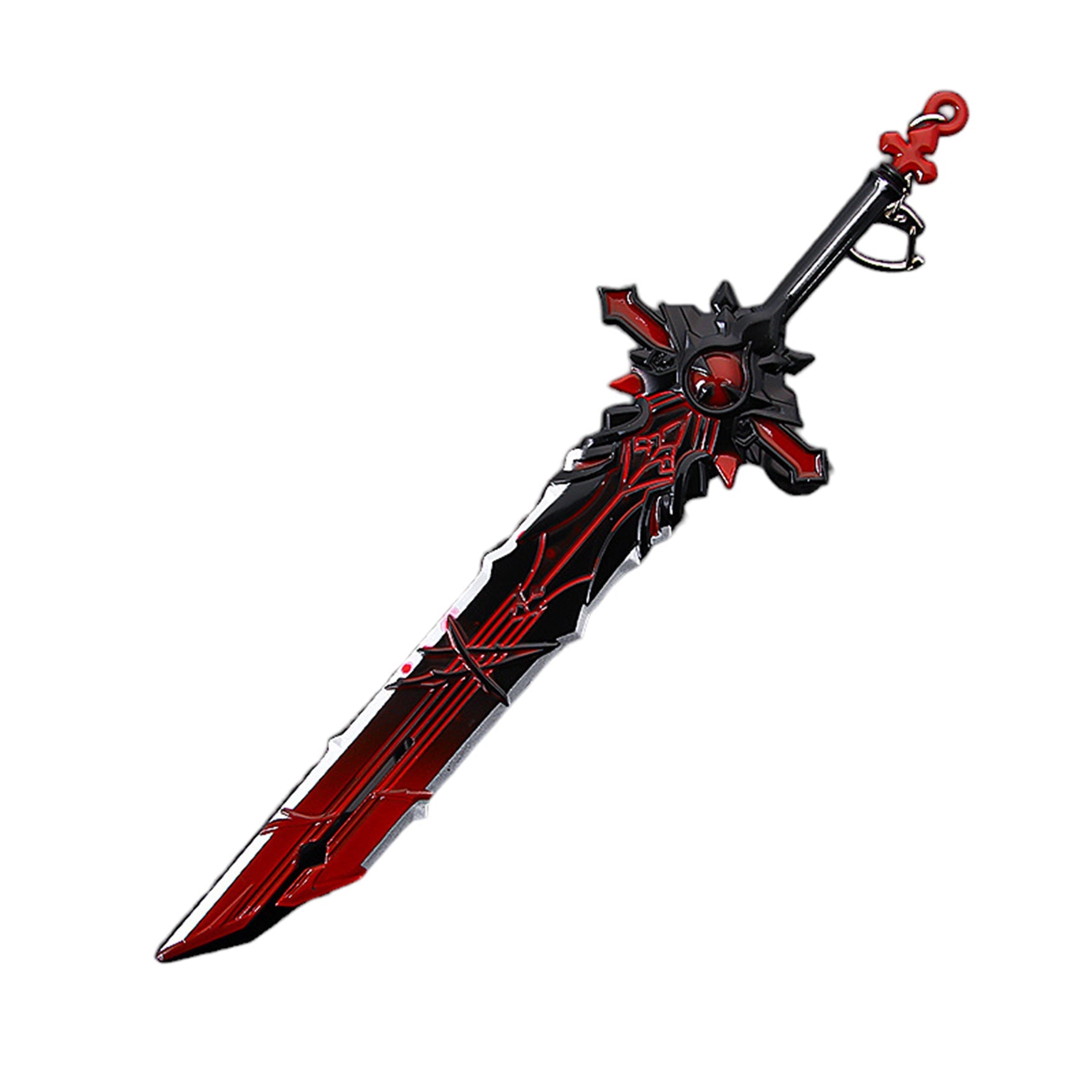 Azuiblc  　限定割引活動　原神　ミニチュア　22cm　ミニ武器　ダイキャスト製　おもちゃ　手遊び　武器ファン向け　装備品　キーホルダー - Azuiblc