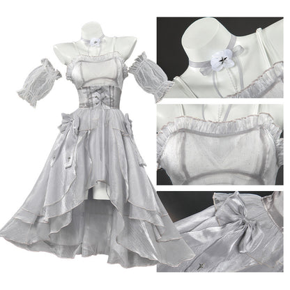 Azuiblc NIKKE Goddess of Victory: Nikke Cinderella Cosplay Costume Dress for Events and Parties