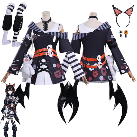 Azuiblc Magical Girl Witch Trial Koko Sawatari Cosplay Costume Manosaba Stage Outfit Dress One Piece