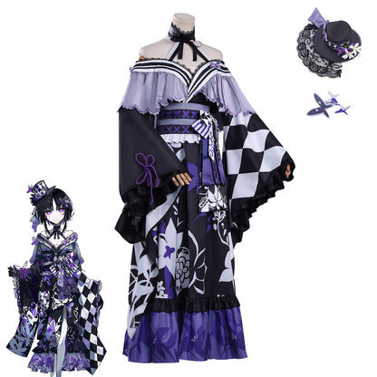 Azuiblc 魔法少女ノ魔女裁判 宝生マーゴ コスプレ衣装 まのさば 舞台服 ドレス ワンピース