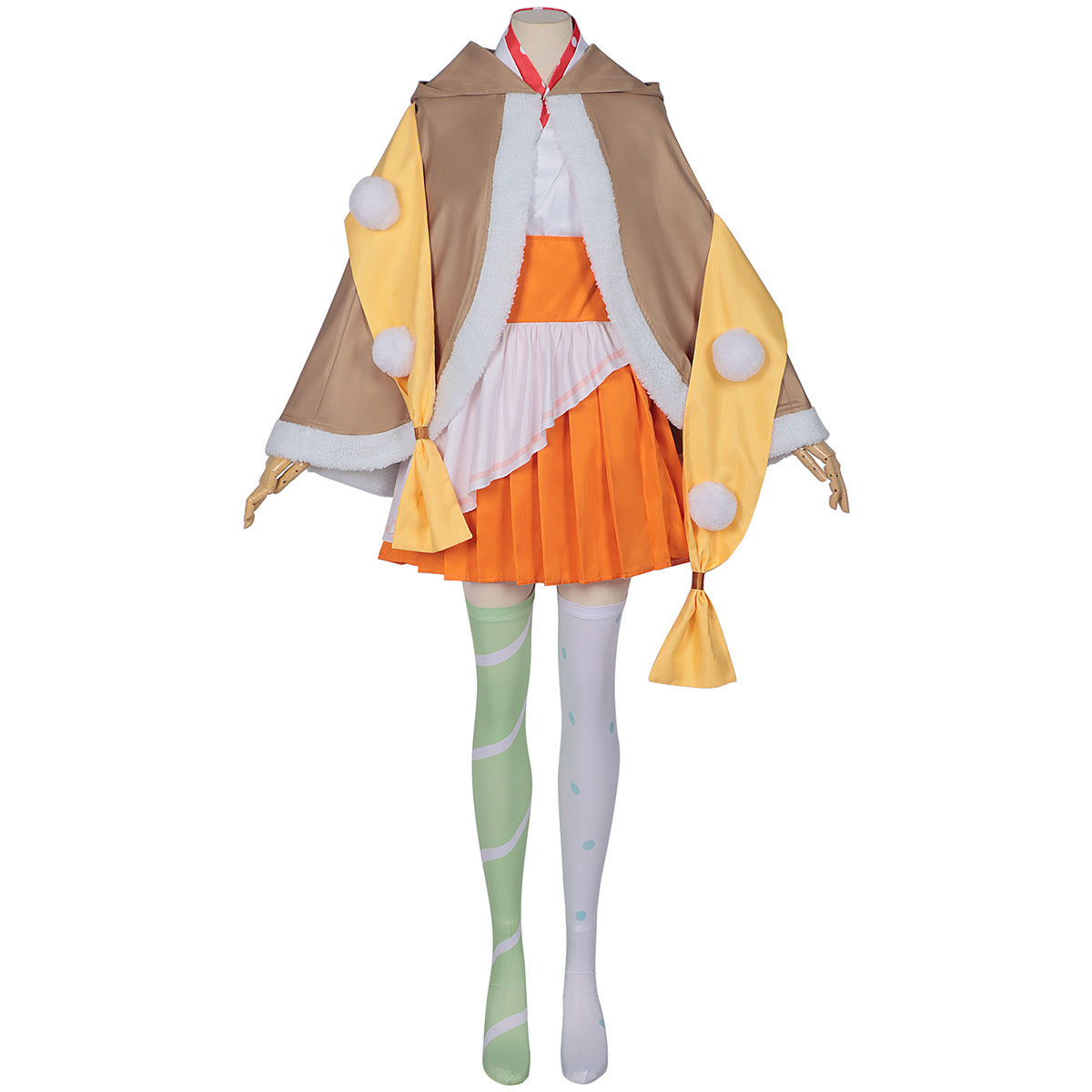 Azuiblc Super Kaguya-hime (Mami Isayama) Cosplay Costume - Isayama Cloak Included Full Set - Stage Wear, Performance Wear, High Quality