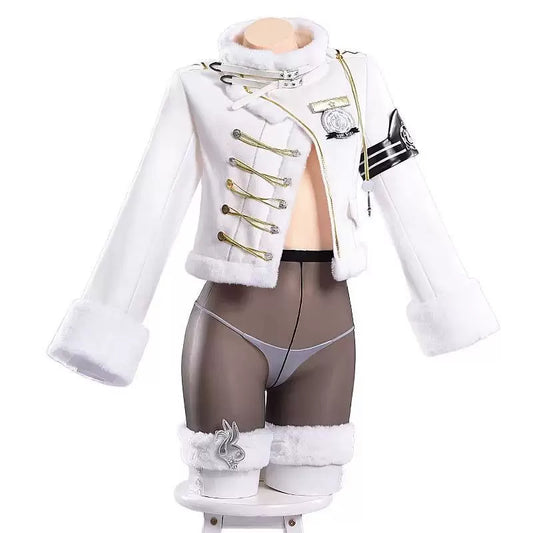 Azuiblc Goddess of Victory NIKKE Blanc Cosplay Costume NIKKE Event with Hat