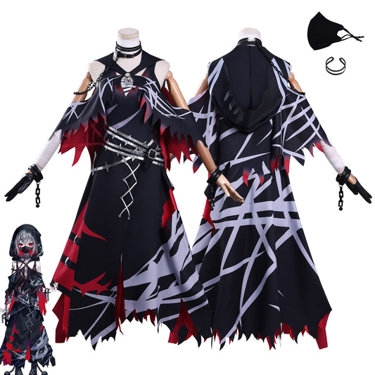 Azuiblc Magical Girl's Witch Trial - Shido Alisa Cosplay Costume for Halloween