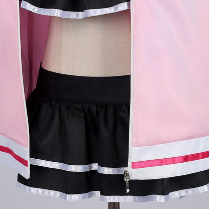 Azuiblc Super Kaguya Hime Noi Komazawa Cosplay Costume Sailor Suit Pink Black Onyx Costume Pro Gamer Team