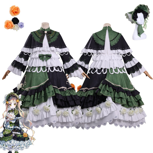 Azuiblc Magical Girl Witch Trial Tono Hanna Cosplay Costume Dress Manosaba Western-style clothes Costume