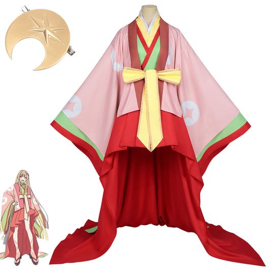 Azuiblc Super Kaguya Hime Tsukimi Yachiyo Cosplay Costume Stage Outfit Kimono