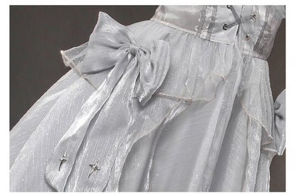Azuiblc NIKKE Goddess of Victory: Nikke Cinderella Cosplay Costume Dress for Events and Parties