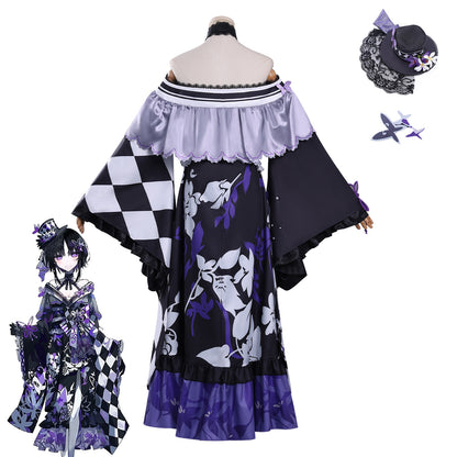 Azuiblc 魔法少女ノ魔女裁判 宝生マーゴ コスプレ衣装 まのさば 舞台服 ドレス ワンピース
