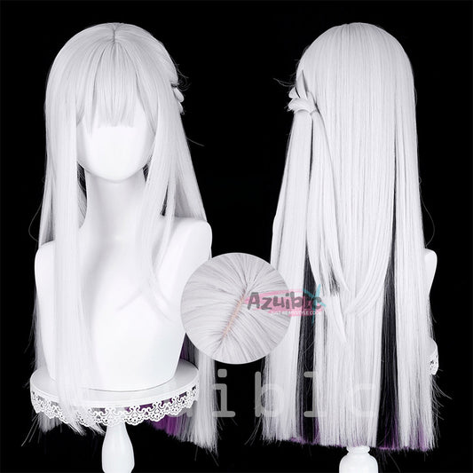 Azuiblc Honkai: Star Rail Xuzhao Wig, synthetic wig, Stella accessories, heat-resistant wig, natural feel