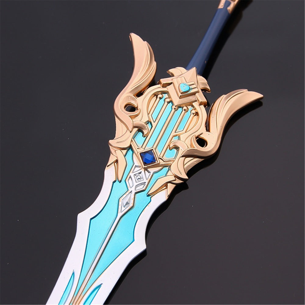 Azuiblc  　限定割引活動　原神　ミニチュア　22cm　ミニ武器　ダイキャスト製　おもちゃ　手遊び　武器ファン向け　装備品　キーホルダー - Azuiblc