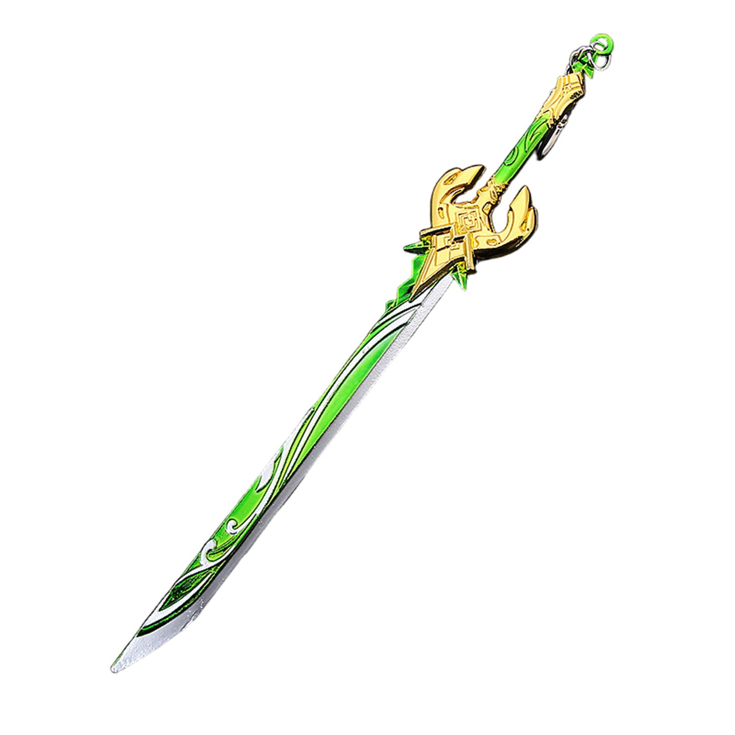 Azuiblc  　限定割引活動　原神　ミニチュア　22cm　ミニ武器　ダイキャスト製　おもちゃ　手遊び　武器ファン向け　装備品　キーホルダー - Azuiblc