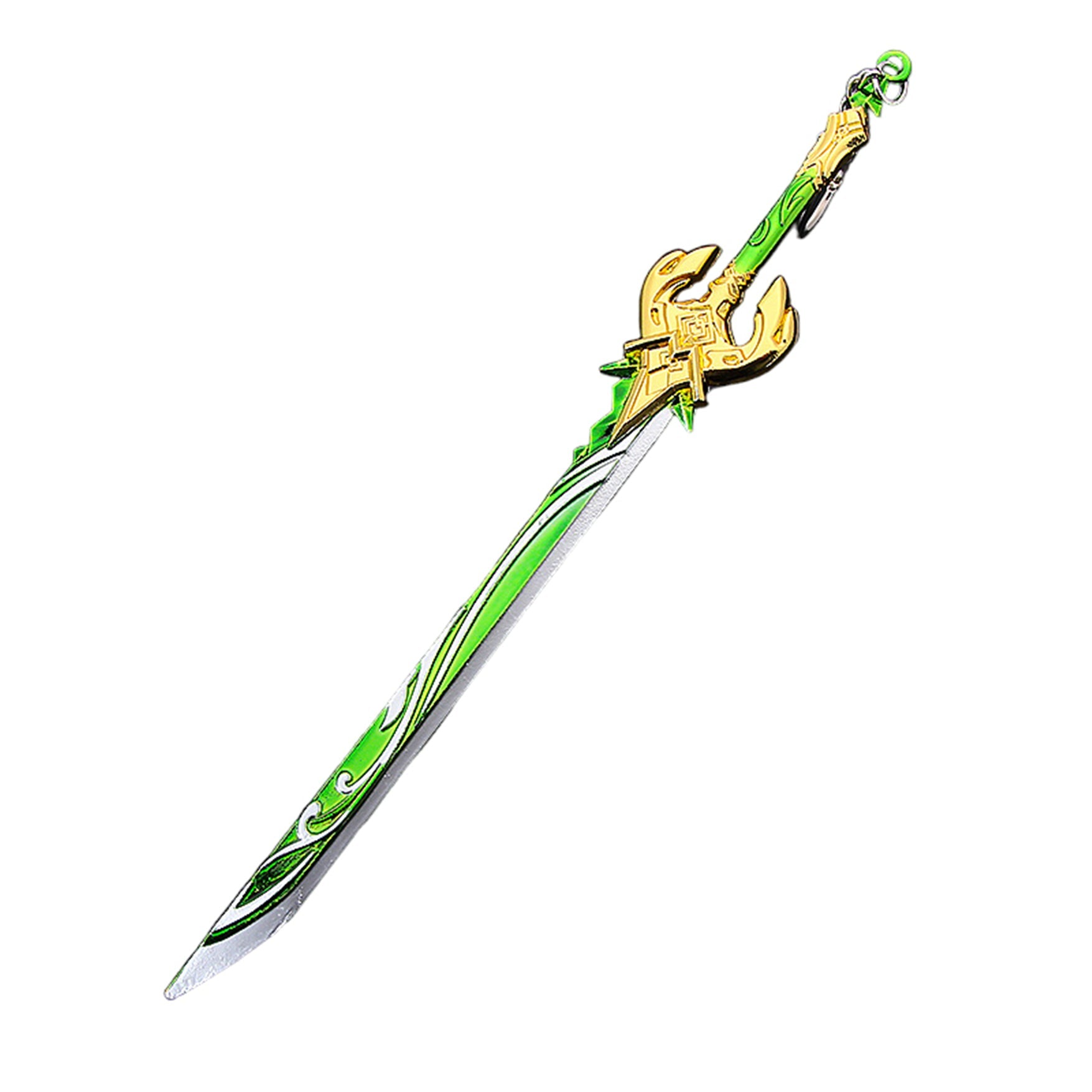 Azuiblc  　限定割引活動　原神　ミニチュア　22cm　ミニ武器　ダイキャスト製　おもちゃ　手遊び　武器ファン向け　装備品　キーホルダー - Azuiblc