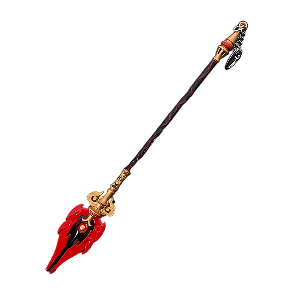 Azuiblc  　限定割引活動　原神　ミニチュア　22cm　ミニ武器　ダイキャスト製　おもちゃ　手遊び　武器ファン向け　装備品　キーホルダー - Azuiblc