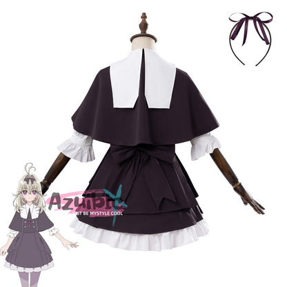 Azuiblc Detective Precure! Tan Puri Ruruka Moriya Cosplay Cure Arcana Shadow Cosplay Costume One-Piece Dress Daily Wear