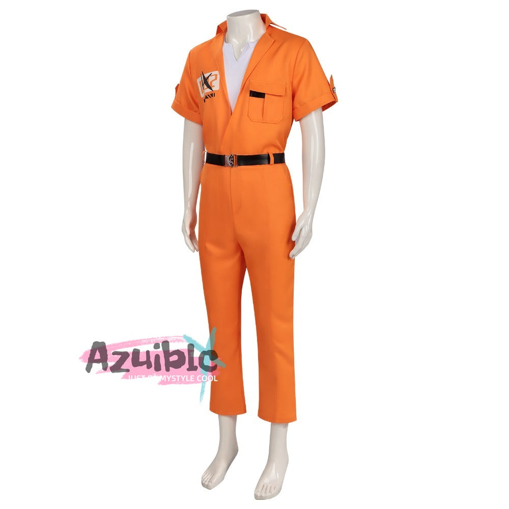 Azuiblc　Neverness to Everness 　ネバエバ　 主人公 　NTE　異能者・零 　囚人服 コスプレ衣装　イベント　ハロウィン