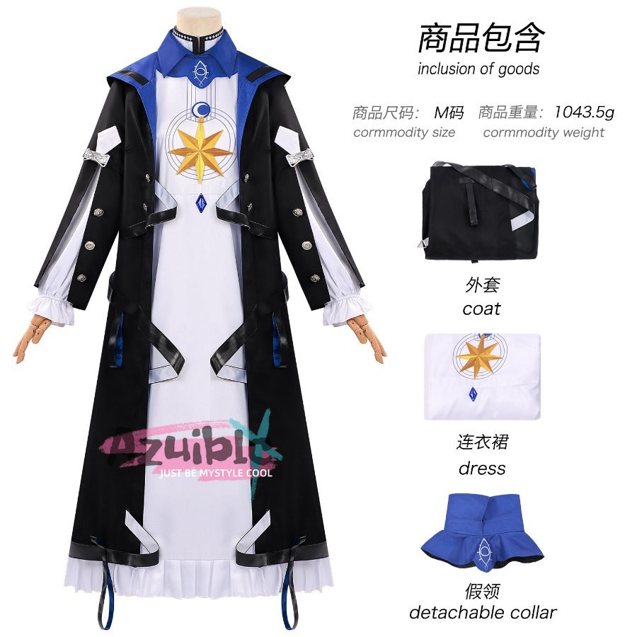 【Azuiblc】ネバエバ 蒔（マキ） コスプレ衣装 NTE 夢巡る回廊 回廊意識体 コスチューム 高品質衣装 イベント・撮影対応