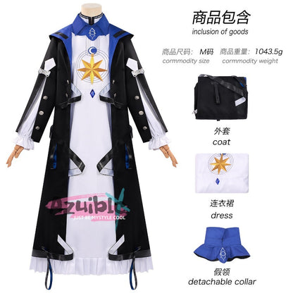 【Azuiblc】ネバエバ 蒔（マキ） コスプレ衣装 NTE 夢巡る回廊 回廊意識体 コスチューム 高品質衣装 イベント・撮影対応