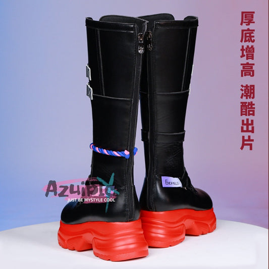 【Azuiblc】Arknights: Endfield Rossi Cosplay Shoes Boots Platform Shoes Cosplay Props Accessories Stage Event