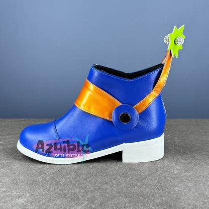 Azuiblc JoJo's Bizarre Adventure Jonathan Joestar Shoes Cosplay Prop Event Footwear
