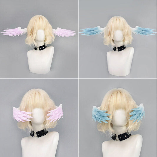 Azuiblc 崩壊スターレイル ロビン 髪飾り　28㎝　ヘアバンド ヘアアクセサリー 天使の羽ヘアバンド サンデー アクセサリー　萌えグッズ　飾り　髪飾り - Azuiblc