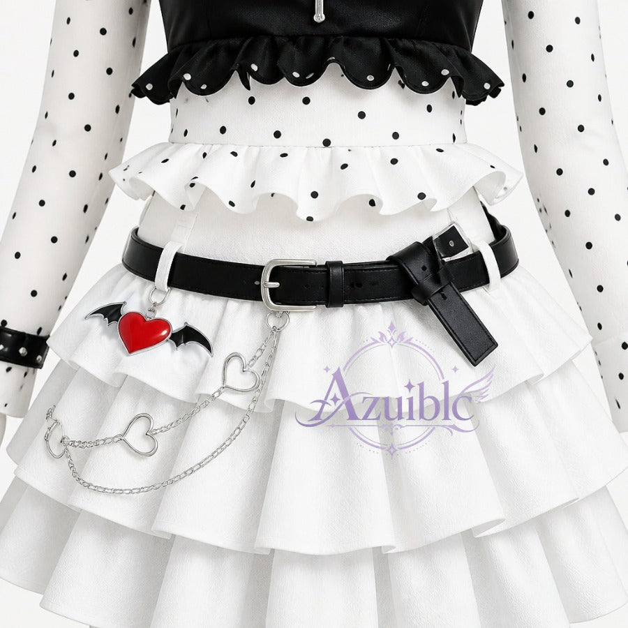 Azuiblc NTE Requiem Black and White Fairytale Requiem Cosplay Costume New Costume Nevereverever Masquerade