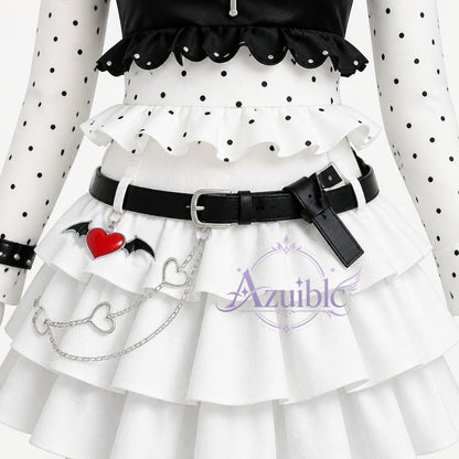 Azuiblc NTE Requiem Black and White Fairytale Requiem Cosplay Costume New Costume Nevereverever Masquerade